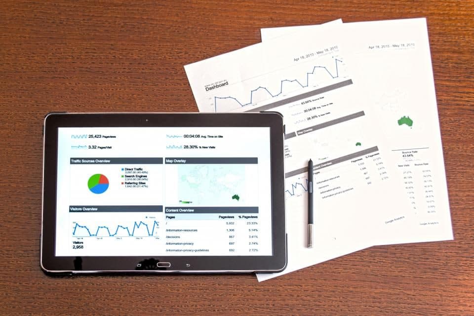 Tablette ve kâğıtta satış raporları
